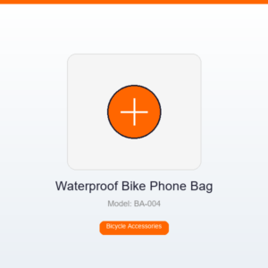 Waterproof Bike Phone Mount Bag