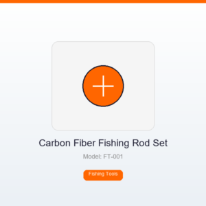 Carbon Fiber Fishing Rod Set 2.1M