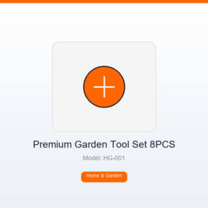 Premium Garden Tool Set 8 Pieces
