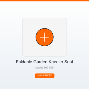 Foldable Garden Kneeler Seat with Tools
