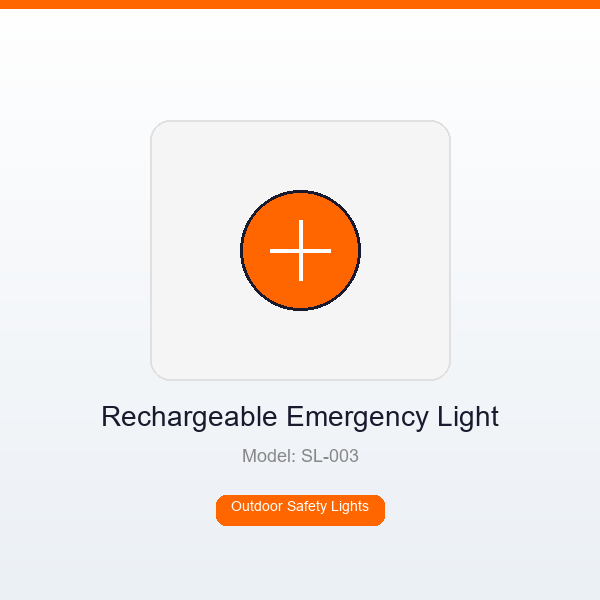 Rechargeable Emergency LED Light