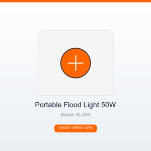 Portable LED Flood Light 50W