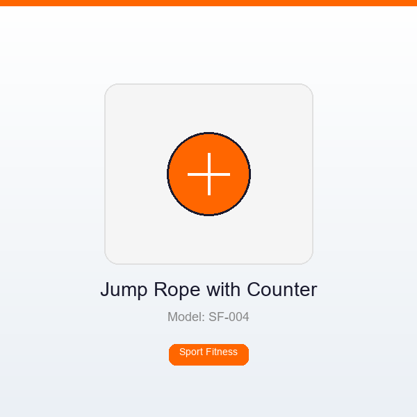 Jump Rope with LCD Counter
