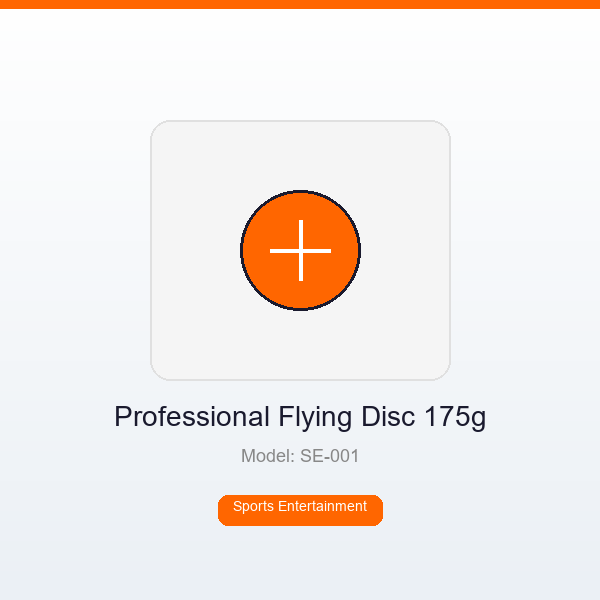 Professional Flying Disc 175g Ultimate
