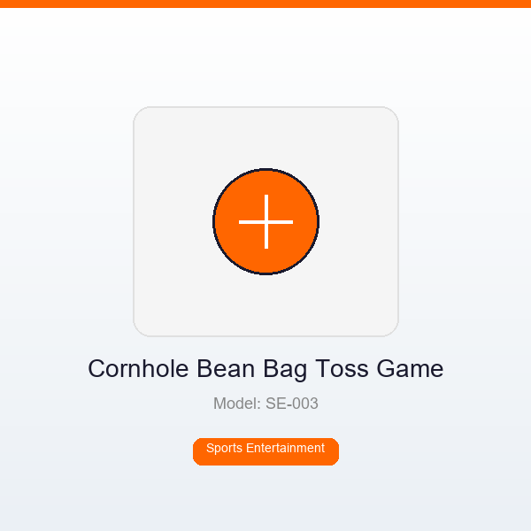Cornhole Bean Bag Toss Game Set
