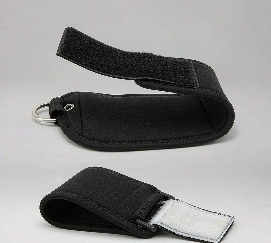 Neoprene ankle strap for cable machine